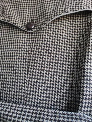 Abrigo Gabardina Gant Marrón y Gris