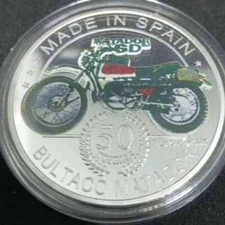 BULTACO MATADOR 2 MONEDAS + ESTUCHE