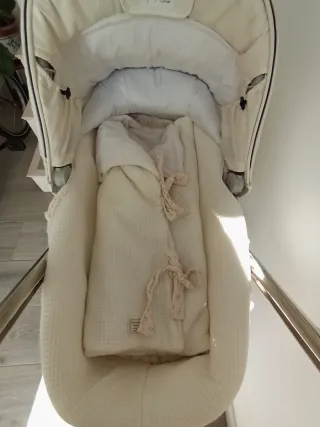 Bebecar Capazo+Silla+cubre capazo+saco capazo