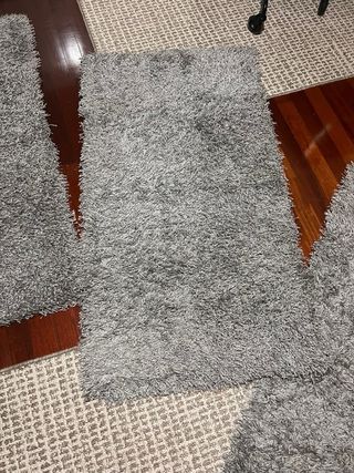 Pack 3 Alfombras Gris