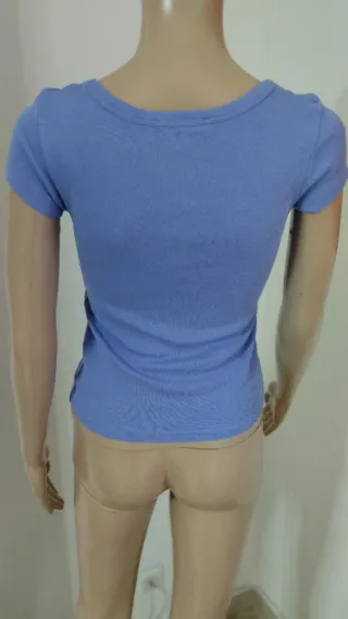 T-shirt donna blu