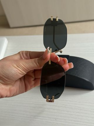 Occhiali da sole Versace Oro e Nero unisex