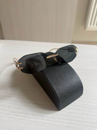 Occhiali da sole Versace Oro e Nero unisex