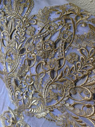 Manteletas 100-110 Doradas Adulta