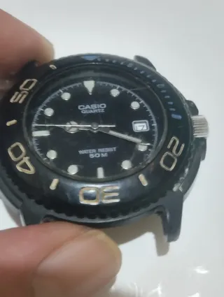 Reloj Casio Quartz 50M Negro