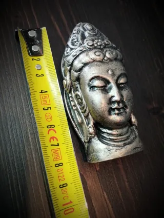 Set Pz.4 Teste Statua Buddha  Scultura Zen