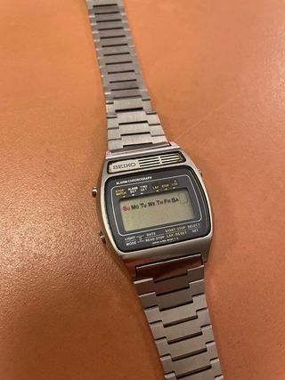 Seiko Alarm Chronograph Digital Vintage FUNCIONA