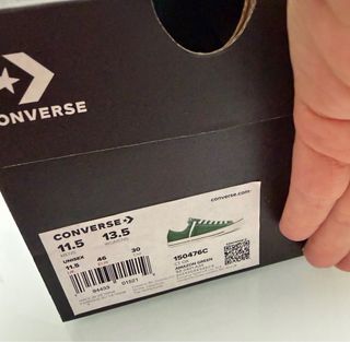 Converse All Star Verdes Talla 46