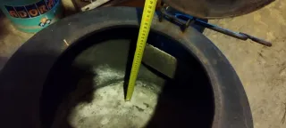 Estufa de leña con horno