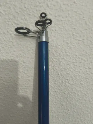 Caña de pescar 3,50m y carrete nuevos