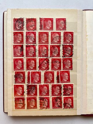 Sellos Tercer Reich/Adolf Hitler 16 PAG. Usados