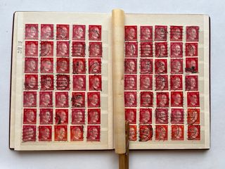 Sellos Tercer Reich/Adolf Hitler 16 PAG. Usados