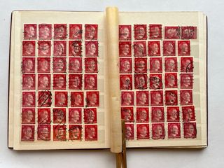 Sellos Tercer Reich/Adolf Hitler 16 PAG. Usados