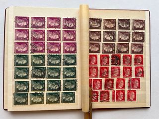 Sellos Tercer Reich/Adolf Hitler 16 PAG. Usados