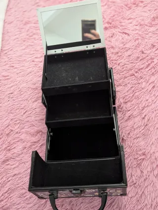 Joyero maletín estampado floral