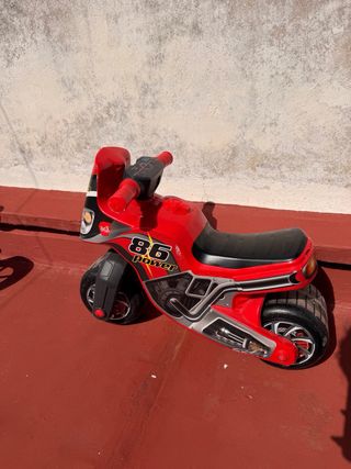 Moto infantil roja 86 Power