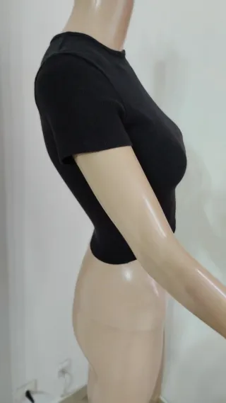 T-shirt donna nera XS