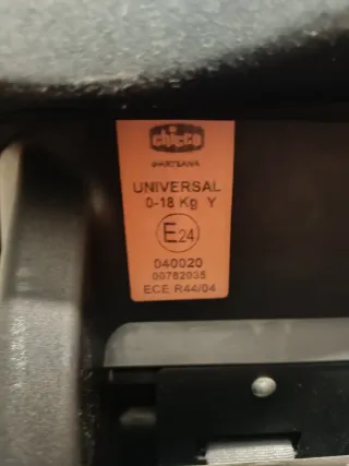 Silla de coche Chicco gr 0+ y 1