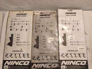 3 Blísteres Cambio Carril Ninco (6 Pistas)