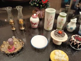 Accessori per case delle bambole in miniatura