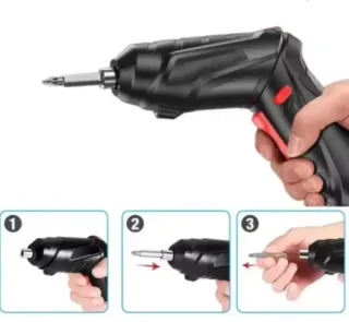 Destornillador Eléctrico con Accesorios