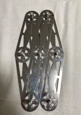 Salvamanteles Metálico Plata