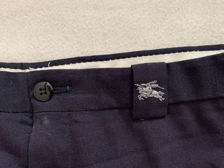 Pantalón de pinzas Burberry London Azul Talla 44