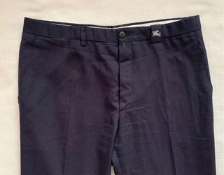 Pantalón de pinzas Burberry London Azul Talla 44