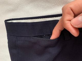 Pantalón de pinzas Burberry London Azul Talla 44