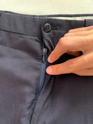 Pantalón de pinzas Burberry London Azul Talla 44