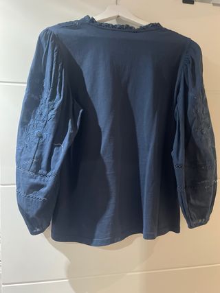 Blusa azul Tintoretto