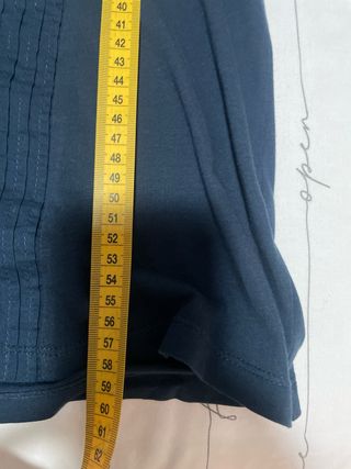 Blusa azul Tintoretto