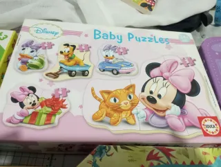 Lote Puzzles Infantiles Disney y Educa