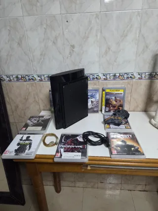 Consola PS3 + Juegos + Mando