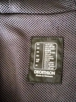 Chubasquero Futbol Kipsta (Decathlon) !Impecable!