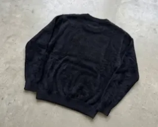 Sudadera Corteiz Negra con Logo Estrella