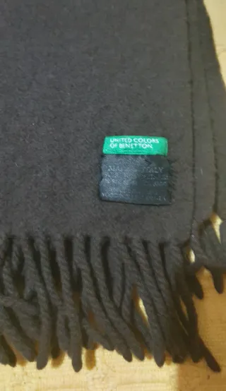 Bufanda marrón oscuro