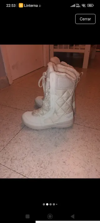 Botas de nieve Quechua beige