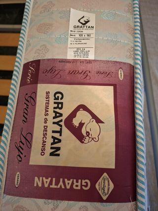 Colchón Graytan 105x190 Gran Lujo