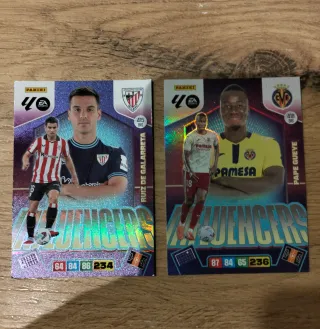 Cromos Panini Adrenalyn XL 415 bis - 418 bis