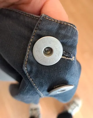 Falda vaquera Kleymac negra