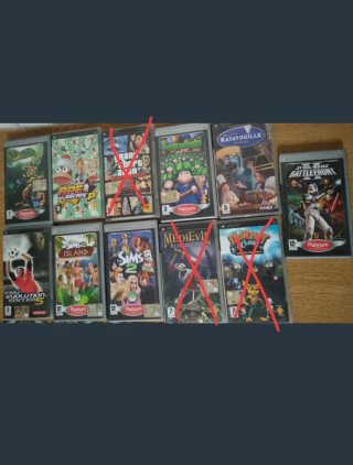 Lotto giochi PSP PAL ITA
