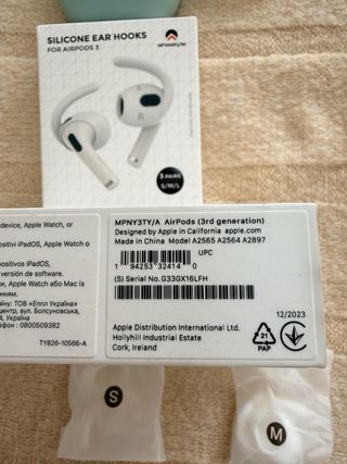 Airpods 3ª Gen Apple Blancos Originales