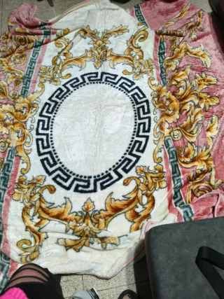 Manta Fleece 1kg 600 Dorado Rosa