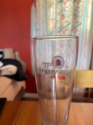 2 Copas Cerveza Paulaner Weissbier de 0,5L