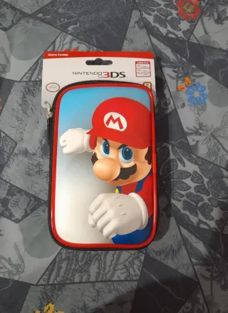 NUEVO. Custodia Nintendo 3DS XL, New 3DS XL, New 2DS XL con design Mario