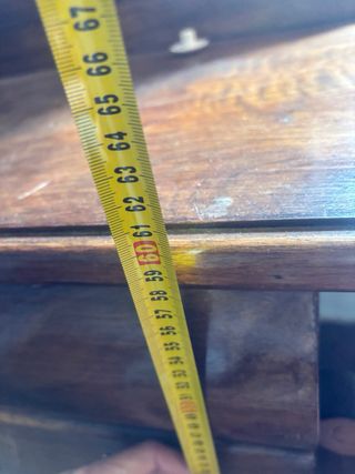 Tocador antiguo de madera