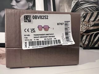 Occhiali da sole Bulgari Viola/Marrone