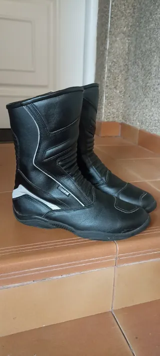 Botas de Moto Negras 45