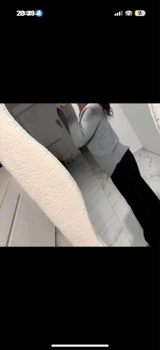 Maglioncino OVS grigio a coste tg L